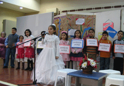 Miniklerden saygı ve nezaket örneği