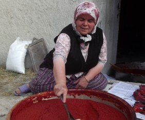 Karapınar'da kış hazırlıkları başladı