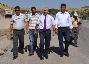 Tüfekçi, Seydişehir yolunu inceledi
