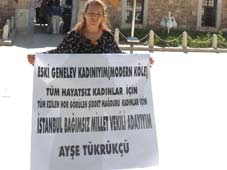 Eski hayat kadını vizeyi aldı