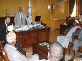 Somalili heyetten Özbuğday'a ziyaret
