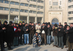 Esnaf'tan protesto