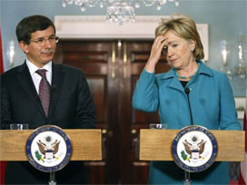 Clinton Davutoğlu görüşmesi bitti