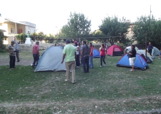 Elçiler fotoğraf kampındaydı