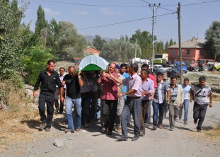 Talihsiz kadın toprağa verildi