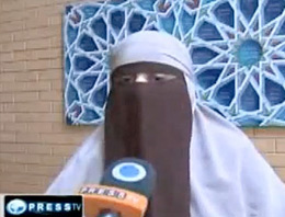 Peçesiyle Fransa'yı yönetmeye talip