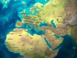 Buzullar eridi dünya haritası değişti