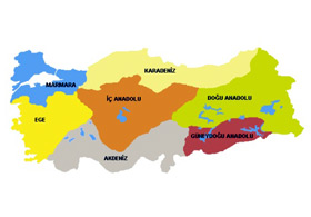 Türkiye artık 7 coğrafi bölge değil