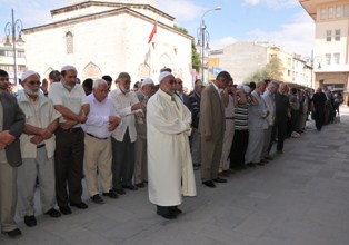 Rabbani için Konya'da cenaze namazı