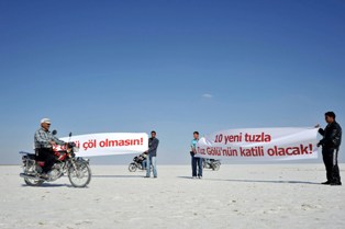 Tuz Gölü, çöl olmasın