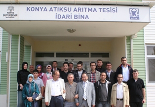 Atıksu Arıtma Tesisi'ne ziyaretçi akını