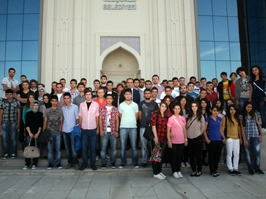 Altay üniversite öğrencileriyle buluştu