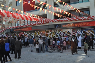 Çelikkayalar'ın 7. şubesi açıldı