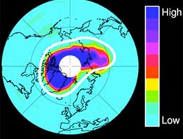 Ozon tabakasında görülmemiş delik