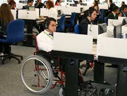 Engellilere özel memuriyet sınavı