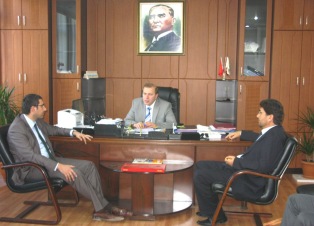 Gölet için DSİ'ye ziyaret
