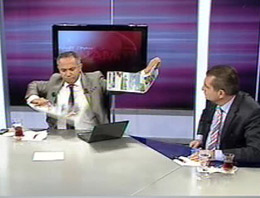 Habertürk'ü canlı yayında yırttılar