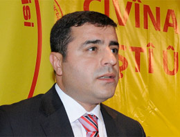 BDP'li Demirtaş ağzındaki baklayı çıkardı