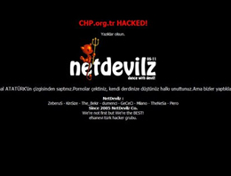 CHP'nin web sitesini korsanlar bastı!