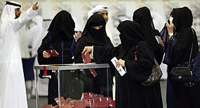 'Kadınların seçime katılması haram'