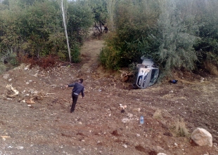 Hüyük'te trafik kazası