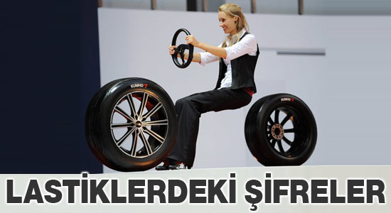 Araç lastiklerindeki şifreler