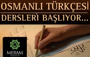 MERMEK'te ''Osmanlı Türkçesi'' kursu