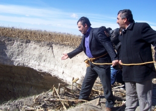 Vatandaşların obruk merakı