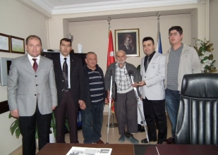 Yusuf amcadan örnek bağış