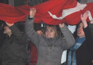 Konya'da teröre lanet yürüyüşü