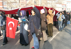 'Ataya Saygı'için yürüdüler
