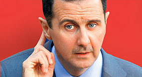 Esad sağırdı, şimdi de kör oldu