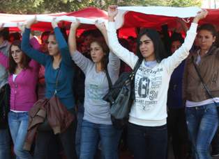 Beyşehir'de teröre lanet yürüyüşü