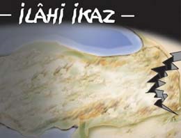 Yeni Asya'dan deprem için karikatür!