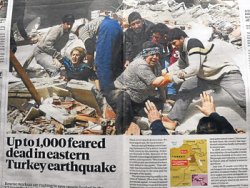 Sevgili Türkler acınızı paylaşıyoruz