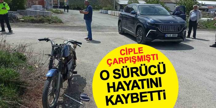 Konya’da cip ile çarpışan motosikletin sürücüsü kurtarılamadı