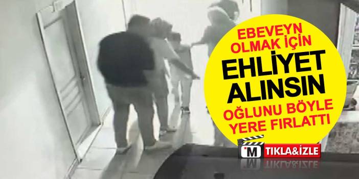 Meram’da Şok Olay: Küçük Çocuğu Havaya Kaldırıp Yere Fırlattı