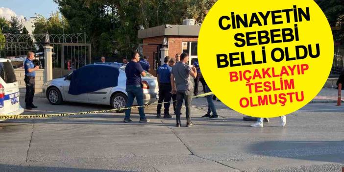 Otomobildeki cinayetin sebebi belli oldu