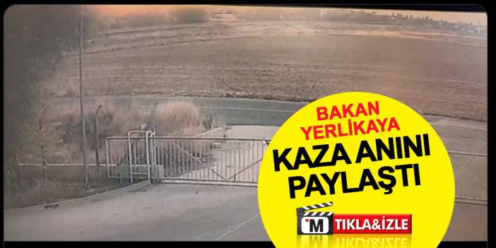 Bakan Yerlikaya Aksaray'daki otobüs kazasının kamera kaydını paylaştı