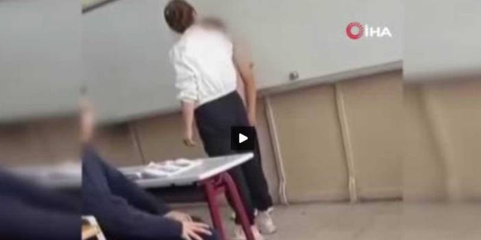 Öğrenciye şiddeti diğer öğrenci kaydetti, soruşturma başlatıldı