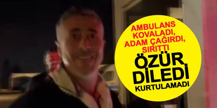 Eskişehir'de Enteresan Olay: Bunu da Yaptık! Ambulansı Hastaneye Kadar Kovaladılar