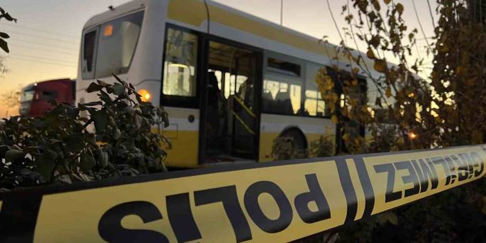 Konya'da tehlikeli anlar! Otobüste bıçaklı saldırıya uğradı