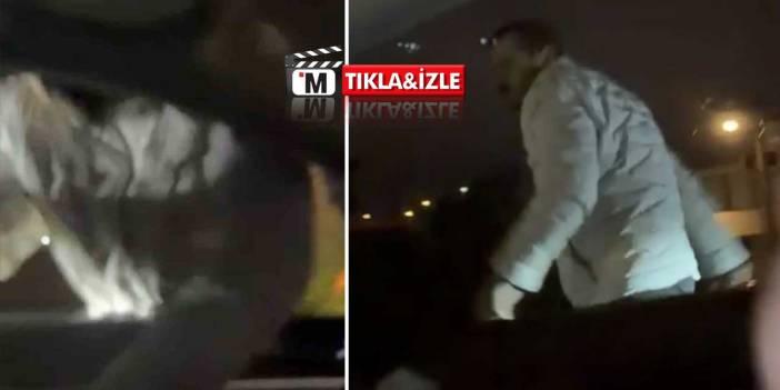 Yer: Karatay! Yol verme tartışması bıçaklı saldırıya dönüştü! Olay anı saniye saniye kamerada