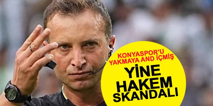 Konyaspor-Göztepe maçında skandal üstüne skandal