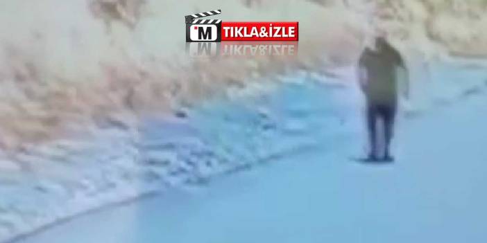 Otluk alanda yangın çıkaran şüpheli kamerada