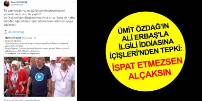 Ümit Özdağ�ın �Erbaş Londra�da ev aldı� iddiasına İçişleri Sözcüsü