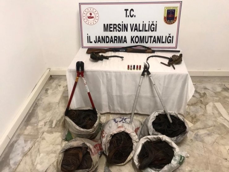 Mersin’de 4 hırsızlık şüphelileri yakalandı