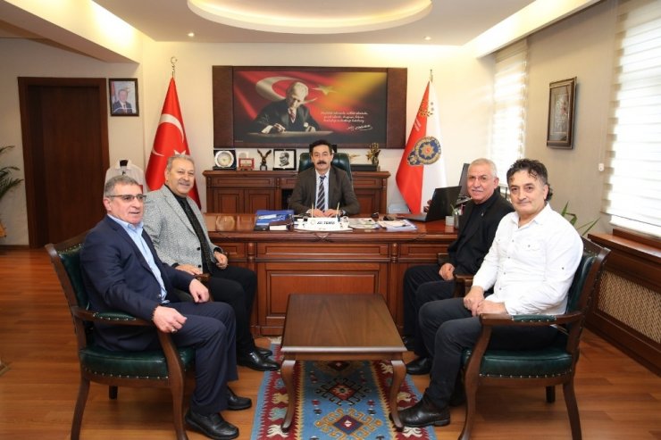 TÜFAD Afyonkarahisar Şubesi’nden İl Emniyet Müdürü Temiz’e ziyaret