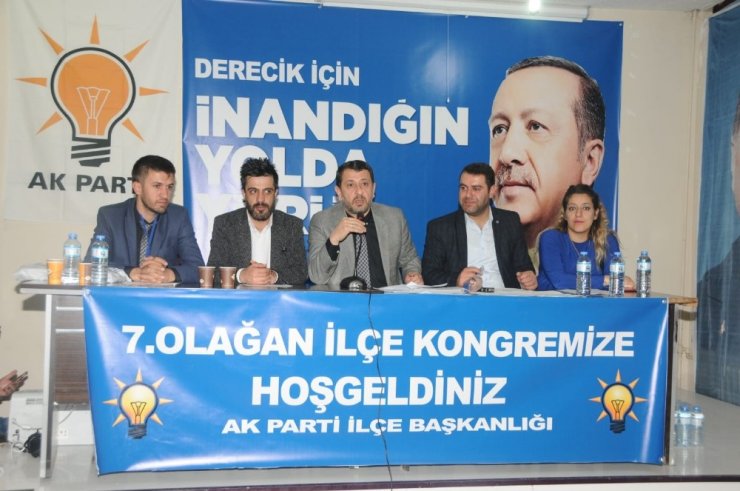AK Parti Derecik İlçe Başkanlığına Evin seçildi