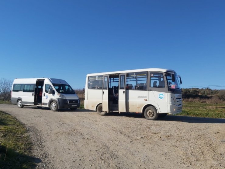 Jandarma Trafik Timleri öğrenci servislerini denetledi